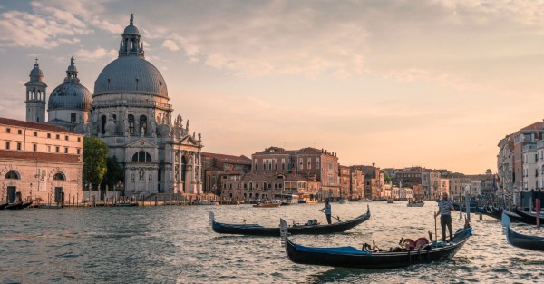 Venedig in Sonneuntergangsstimmung